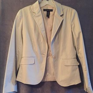 🧥EUC New York & Company Cream Suit Jacket